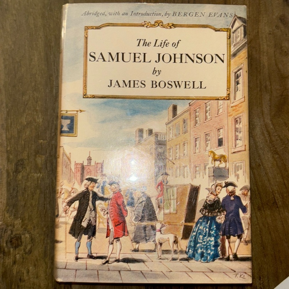 The Life of Samuel Johnson Hardcover book. Good Condition.